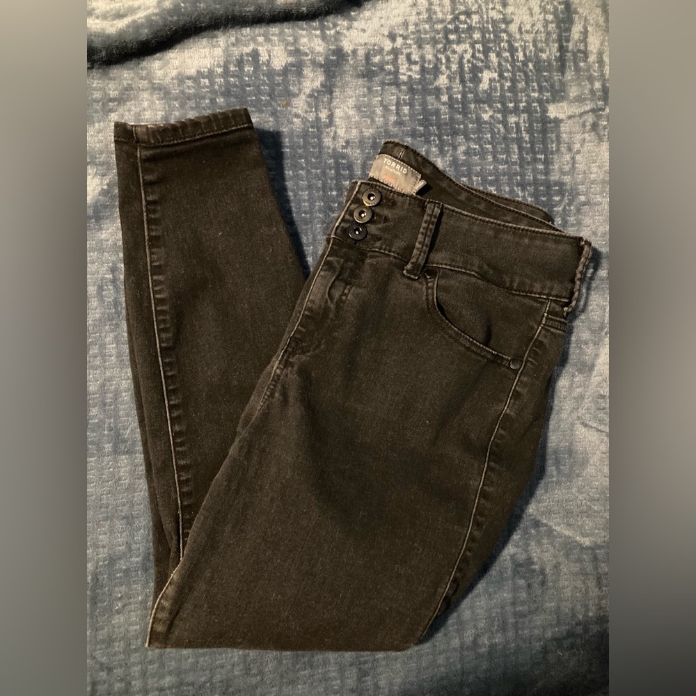 Torrid, 14xs, super soft, black jegging